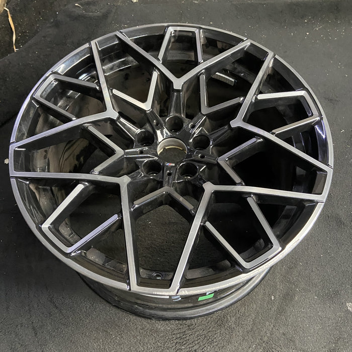 20" M8 23-25 20x9.5, 20 spoke , black Original OEM Wheel Rim - View 7
