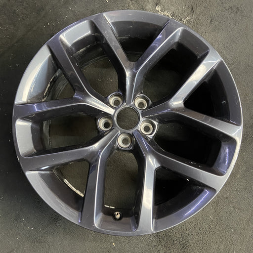 20" CHALLENGER 19-20 20x8 , , Y spoke, , black Original OEM Wheel Rim - Additional View