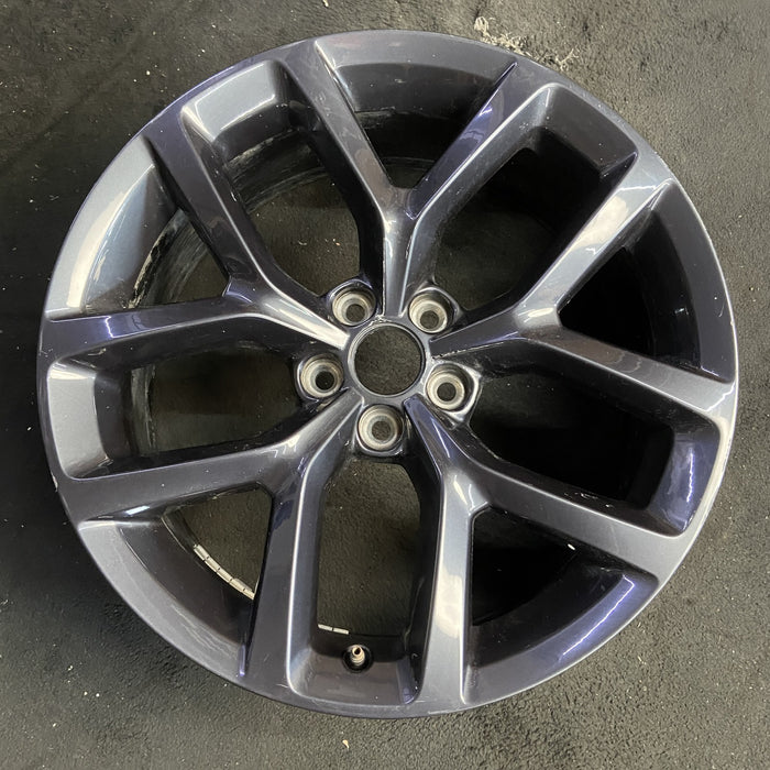 20" CHALLENGER 19-20 20x8 , , Y spoke, , black Original OEM Wheel Rim - Additional View