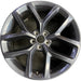 20" CHALLENGER 19-20 20x8 , , Y spoke, , black Original OEM Wheel Rim - Front View