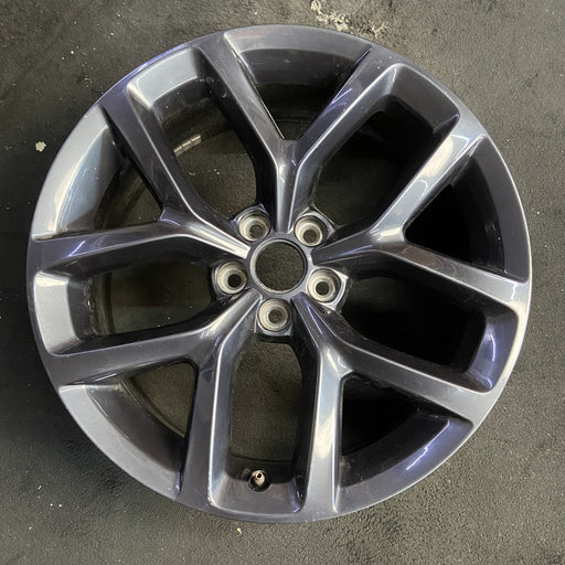 20" CHALLENGER 19-20 20x8 , , Y spoke, , black Original OEM Wheel Rim - Additional View