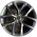 20" CHALLENGER 19-20 20x8 , , Y spoke, , black Original OEM Wheel Rim - Front View