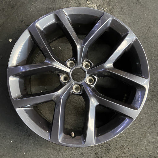 20" CHALLENGER 19-20 20x8 , , Y spoke, , black Original OEM Wheel Rim - Additional View