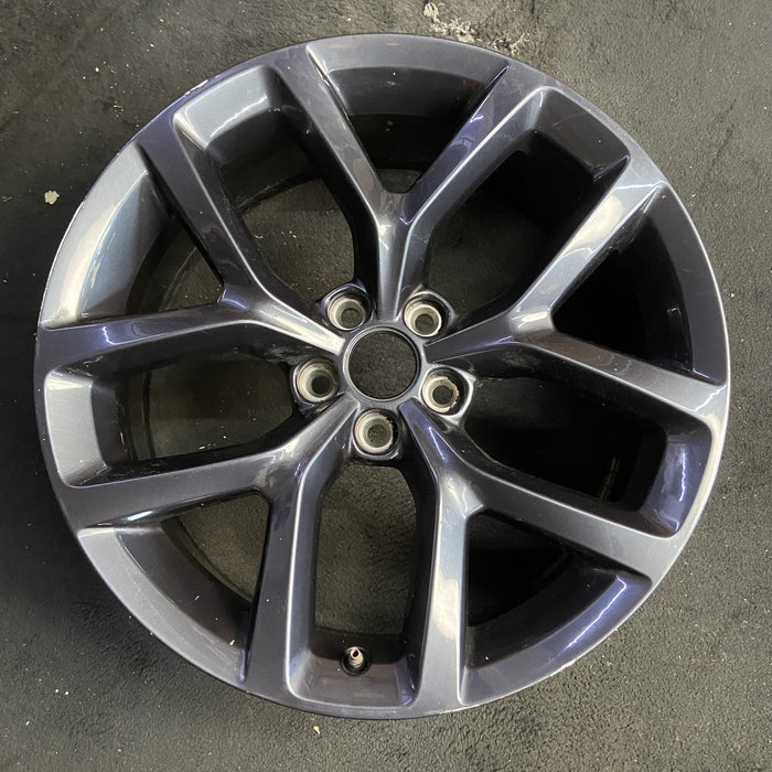 20" CHALLENGER 19-20 20x8 , , Y spoke, , black Original OEM Wheel Rim - Additional View