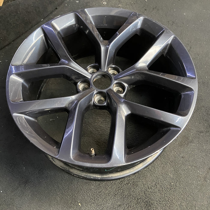 20" CHALLENGER 19-20 20x8 , , Y spoke, , black Original OEM Wheel Rim - View 7