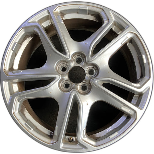 19" MUSTANG MACH-E 21-23 19x7, , silver Original OEM Wheel Rim - Front View