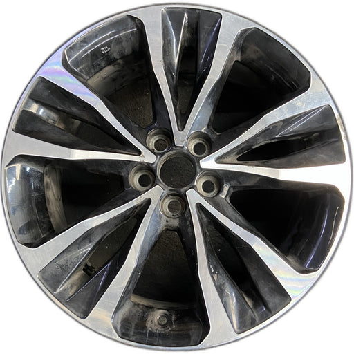 17" COROLLA 17 , 17x7 , , split spoke Original OEM Wheel Rim - Front View