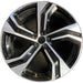22" VOLVO XC90 20-25 22x9 , 5 grooved spoke Original OEM Wheel Rim - Front View