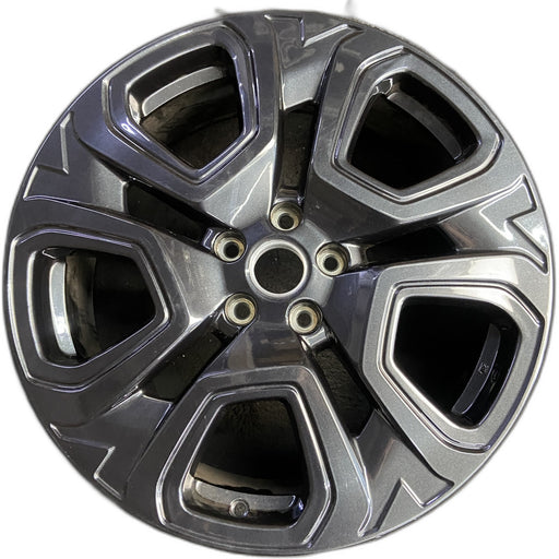 20" ASCENT 23-26 20x7.5, black Original OEM Wheel Rim - Front View