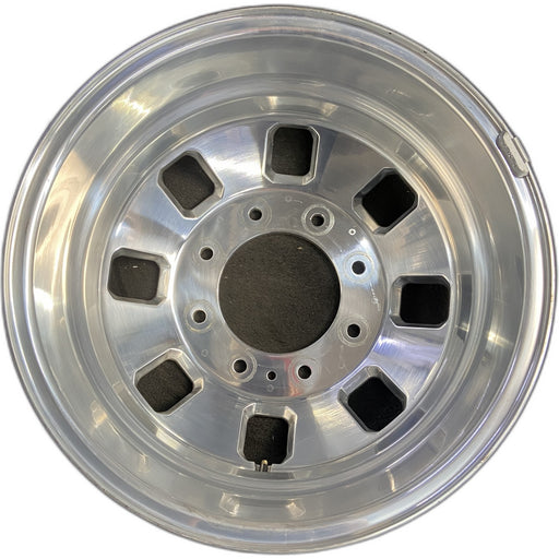 18" SIERRA 3500 PICKUP 24 DRW, 18x6.5, rear, outer Original OEM Wheel Rim - Front View
