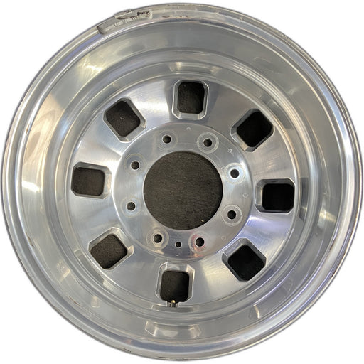 18" SIERRA 3500 PICKUP 24 DRW, 18x6.5, rear, outer Original OEM Wheel Rim - Front View