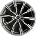 20" BMW X5 19-26 20x9, 10 spoke Original OEM Wheel Rim - Front View