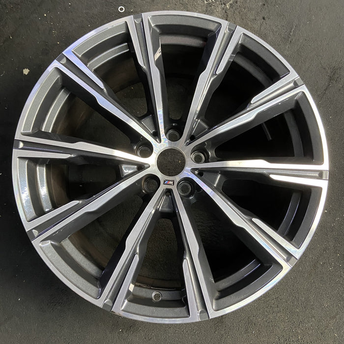 20" BMW X5 19-26 20x9, 10 spoke Original OEM Wheel Rim - Additional View