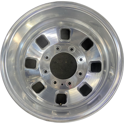 18" SIERRA 3500 PICKUP 24 DRW, 18x6.5, rear, outer Original OEM Wheel Rim - Front View