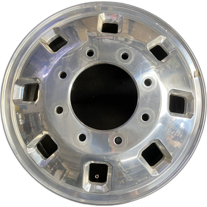 18" SIERRA 3500 PICKUP 24 DRW, 18x6.5, rear, outer Original OEM Wheel Rim - Front View
