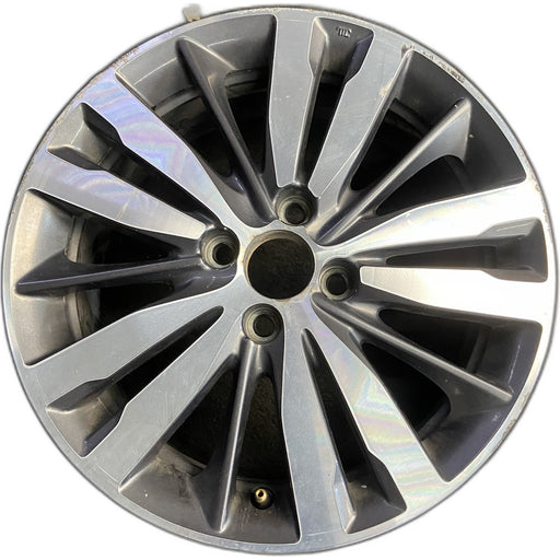 16" FIT 15-17 16x6 , 15 spoke Original OEM Wheel Rim - Front View