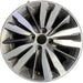 16" FIT 15-17 16x6 , 15 spoke Original OEM Wheel Rim - Front View