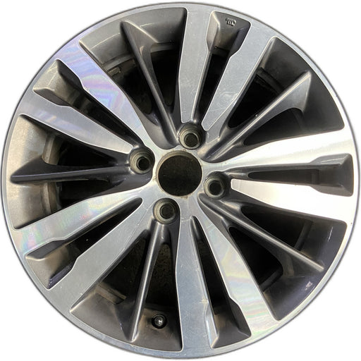 16" FIT 15-17 16x6 , 15 spoke Original OEM Wheel Rim - Front View