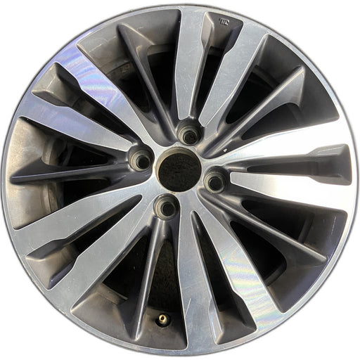 16" FIT 15-17 16x6 , 15 spoke Original OEM Wheel Rim - Front View
