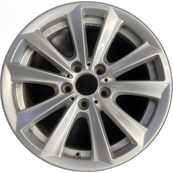 17" BMW 528i 11-13 17x8 , 10 spoke Original OEM Wheel Rim - Front View