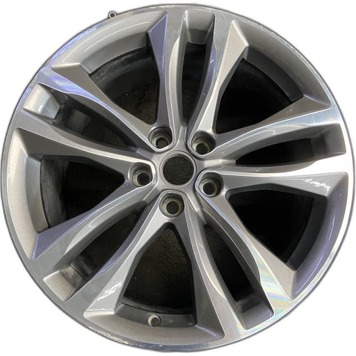 19" MALIBU 19-20 aluminum, 19x8.5, opt Q82 Original OEM Wheel Rim - Front View