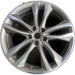 19" MALIBU 19-20 aluminum, 19x8.5, opt Q82 Original OEM Wheel Rim - Front View