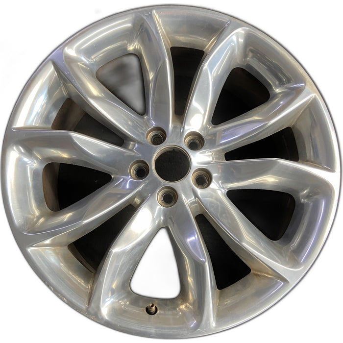 20" EXPLORER 11-14 20x8.5, , 10 spoke, Original OEM Wheel Rim - Front View