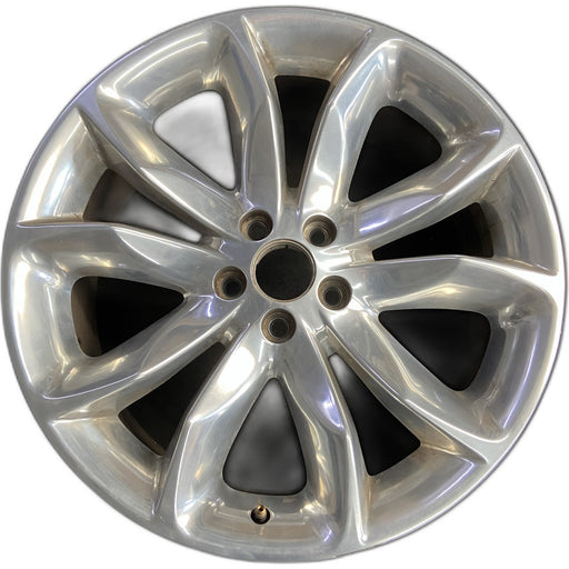 20" EXPLORER 11-14 20x8.5, , 10 spoke, Original OEM Wheel Rim - Front View