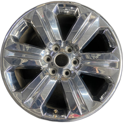 20" FORD F150 PICKUP 18-20 20x8.5, 6 spoke, chrome Original OEM Wheel Rim - Front View