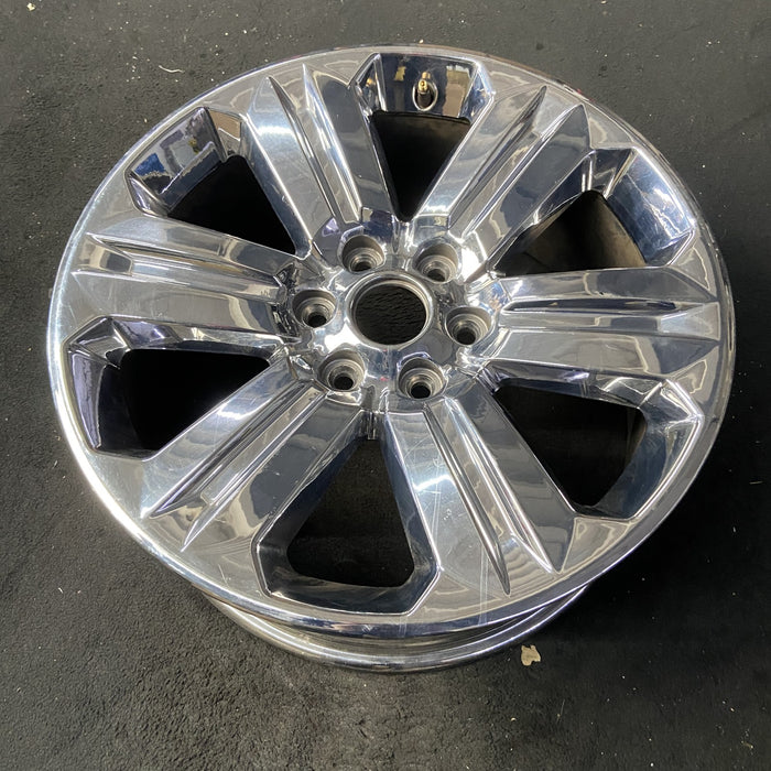 20" FORD F150 PICKUP 18-20 20x8.5, 6 spoke, chrome Original OEM Wheel Rim - View 8