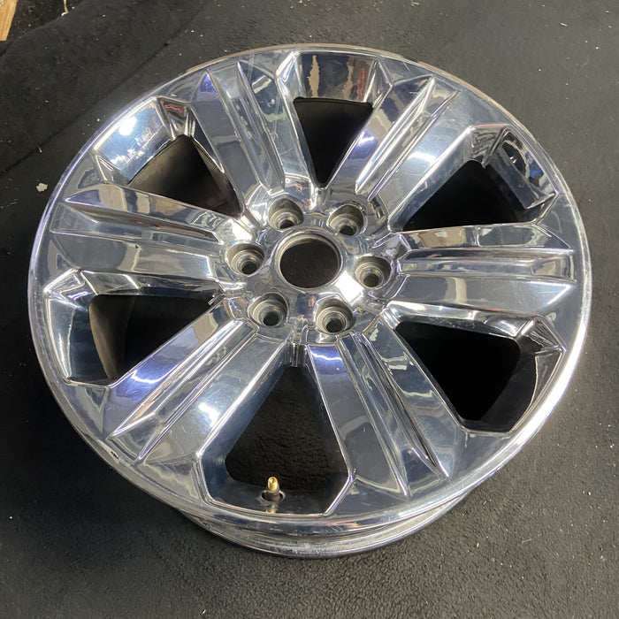 20" FORD F150 PICKUP 18-20 20x8.5, 6 spoke, chrome Original OEM Wheel Rim - View 7