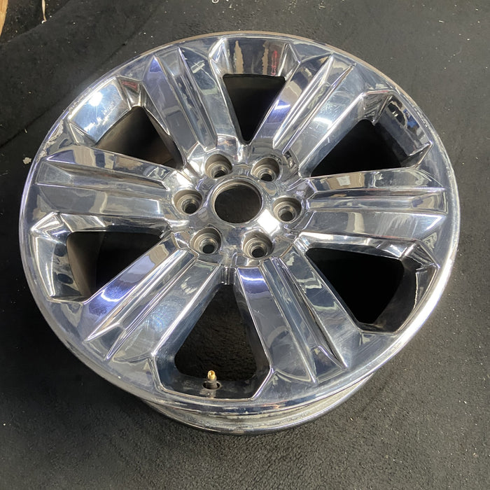 20" FORD F150 PICKUP 18-20 20x8.5, 6 spoke, chrome Original OEM Wheel Rim - View 7