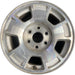 17" AVALANCHE 1500 07-10 17x7.5", aluminum, , single groove in each spoke - Front View