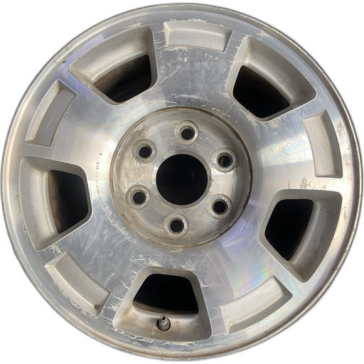 17" AVALANCHE 1500 07-10 17x7.5", aluminum, , single groove in each spoke - Front View