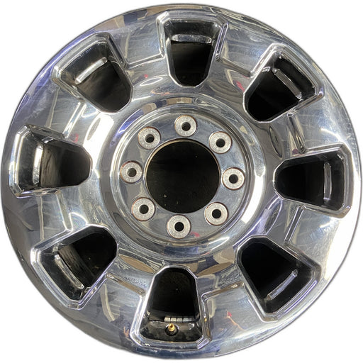 20" FORD F250SD PICKUP 23-26 20x8, , solid spoke, silver Original OEM Wheel Rim - Front View