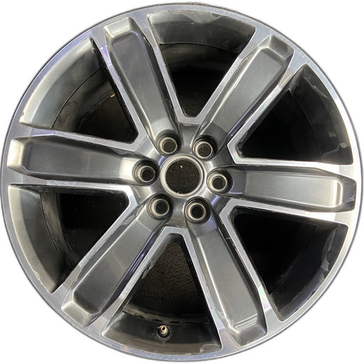 20" ACADIA 17 VIN Z , 20x8, 6 spoke, opt RTU Original OEM Wheel Rim - Front View