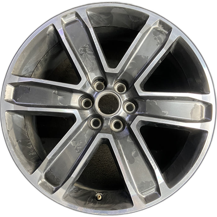 20" ACADIA 17 VIN Z , 20x8, 6 spoke, opt RTU Original OEM Wheel Rim - Front View