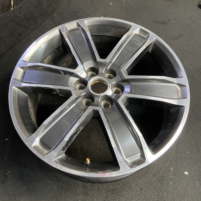 20" ACADIA 17 VIN Z , 20x8, 6 spoke, opt RTU Original OEM Wheel Rim - View 7