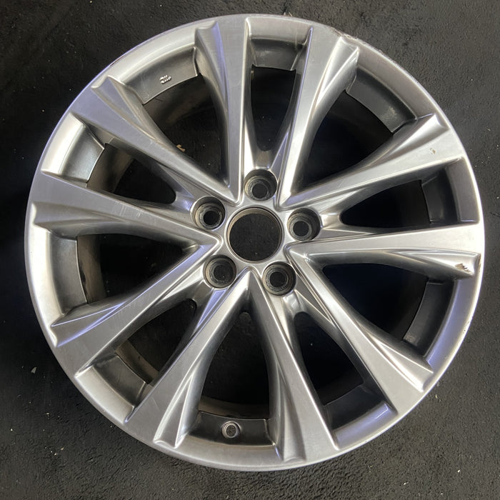 18" RAV4 16-17 18x7.5 , , 5 split spoke Original OEM Wheel Rim - Additional View