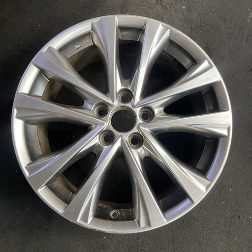 18" RAV4 16-17 18x7.5 , , 5 split spoke Original OEM Wheel Rim - Additional View