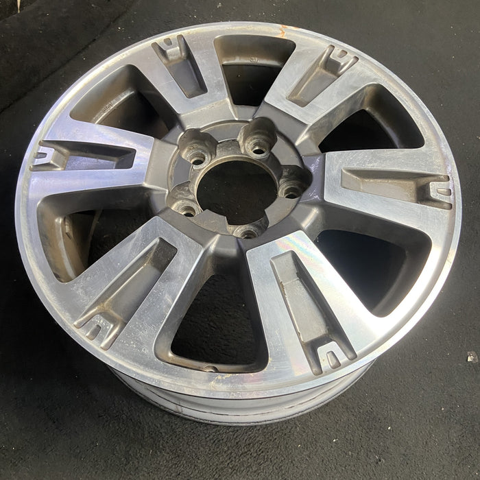 20" TUNDRA 18-21 20x8 , 6 spoke, exposed lug nuts, gray inlay Original OEM - View 7