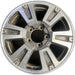 20" TUNDRA 18-21 20x8 , 6 spoke, exposed lug nuts, gray inlay Original OEM - Front View