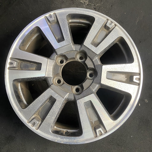 20" TUNDRA 18-21 20x8 , 6 spoke, exposed lug nuts, gray inlay Original OEM - Additional View