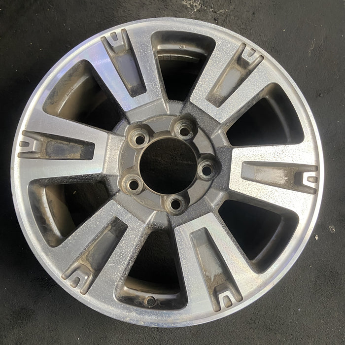 20" TUNDRA 18-21 20x8 , 6 spoke, exposed lug nuts, gray inlay Original OEM - Additional View