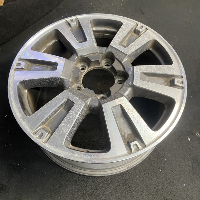 20" TUNDRA 18-21 20x8 , 6 spoke, exposed lug nuts, gray inlay Original OEM - View 7