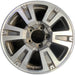 20" TUNDRA 18-21 20x8 , 6 spoke, exposed lug nuts, gray inlay Original OEM - Front View