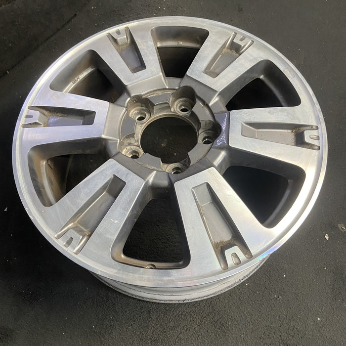 20" TUNDRA 18-21 20x8 , 6 spoke, exposed lug nuts, gray inlay Original OEM - View 7