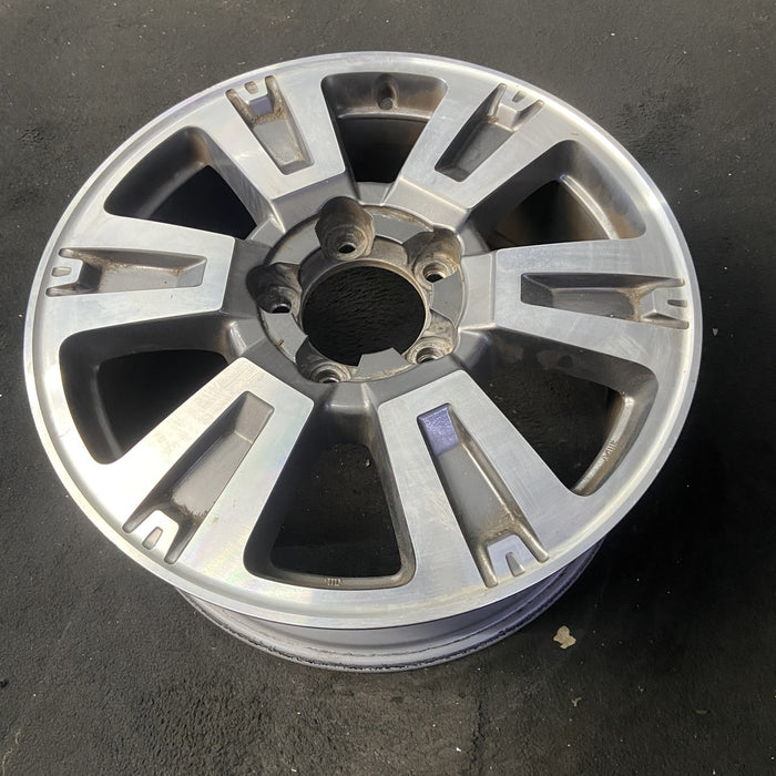 20" TUNDRA 18-21 20x8 , 6 spoke, exposed lug nuts, gray inlay Original OEM - View 8