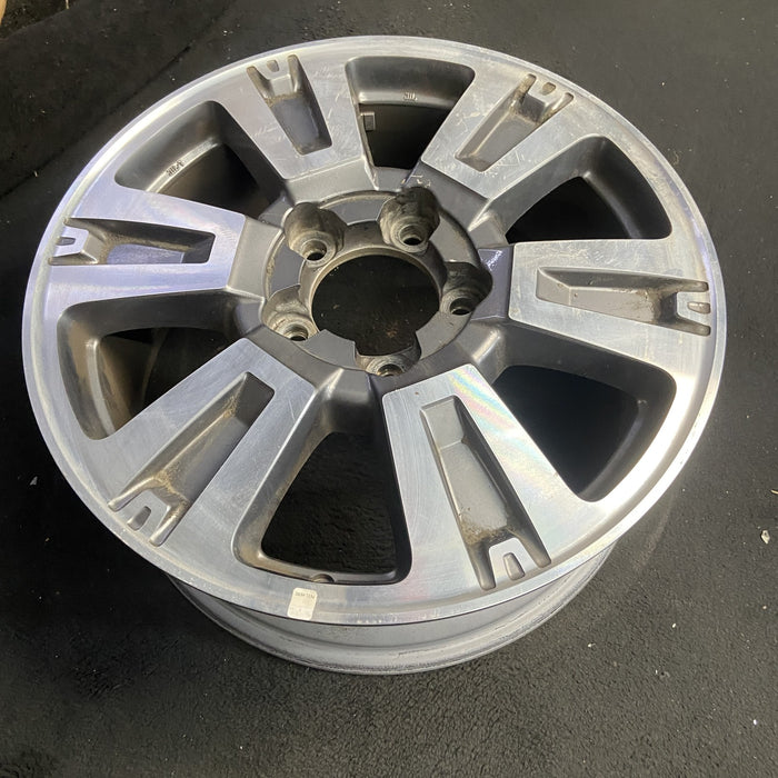 20" TUNDRA 18-21 20x8 , 6 spoke, exposed lug nuts, gray inlay Original OEM - View 7