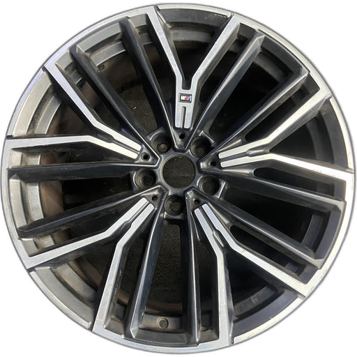 20" 530e 21-23 20x9, Original OEM Wheel Rim - Front View